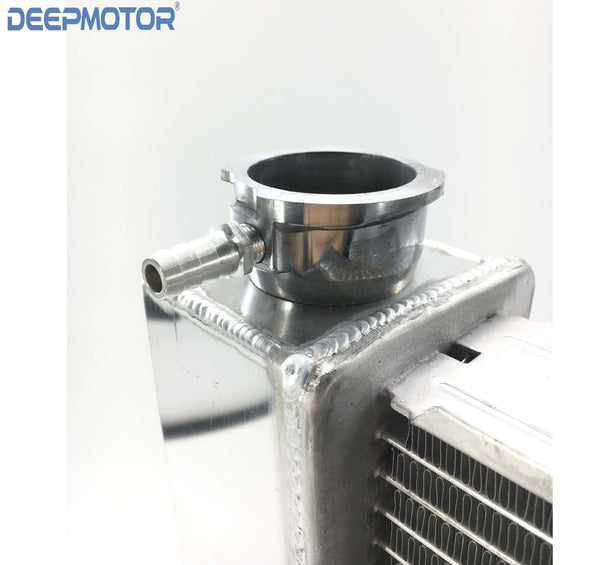 Deepmotor Aluminum Welded Universal Radiator 19"x21"x2.2 " for Chevy G