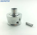 Billet Aluminum Breathers PushIn Style Valve Cover Breather,Round w/ PCV Finned