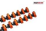 Aluminum Shaft Mount 1.7 Ratio Roller Rocker Arms w/ Hardware for Chevy BBC 454