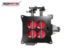 Deepmotor CNC Billet 1000 CFM 1.75" Core 4-Barrel 4150 Throttle Body+TPS+IAC Kit