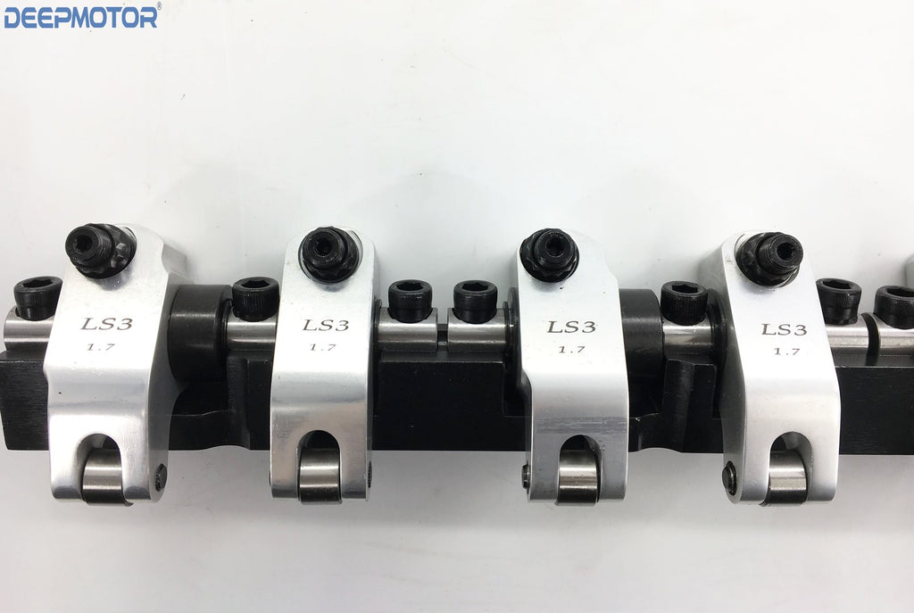 L9 Rocker Box Deepmotor LS3 L92 2024T6 Aluminum 1.7 Ratio Shaft Mount Roller Rocker