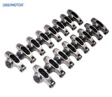 Stainless Steel Roller Rocker Arm Set for Chevy BBC 454 396 427 1.72 Ratio 7/16'