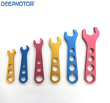 Deepmotor Aluminum AN3 AN4 AN6 AN8 AN10/12 Single Ended Wrench Spanner Hose End