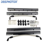 Deepmotor 102mm LS3 L92 Intake Manifold 16 injectors Dual Fuel Rails Black