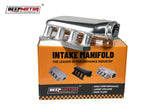 Deepmotor 90mm Big Volume 9.6L Intake Manifold Fuel Rail for Hemi Gen III Silver