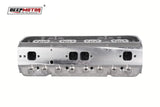 Deepmotor SBC 350 Cylinder Head Bare Straight Plug for Small Block Chevy Aluminu