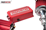 Deepmotor SBF Billet Distributor Coil Ignition Box Kit for Ford 289 302 Red