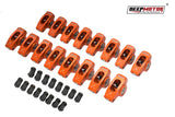 Deepmotor 2024T6 Aluminum 1.6 Ratio 3/8'' Roller Rocker Arms for Chevy SBC 350