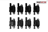 Set of 8 High Performance Ignition Coils for Chevy LS3 LT1 LSA L83 L86 D510C
