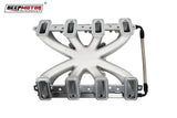 Aluminum Single Plane EFI Intake Manifold w/Fuel Rail for GM Gen III LS1 LS2 LS6