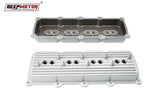 Deepmotor Aluminum Cast Valve Covers for Gen 3 III Hemi 5.7L 6.1L 6.4L Silver