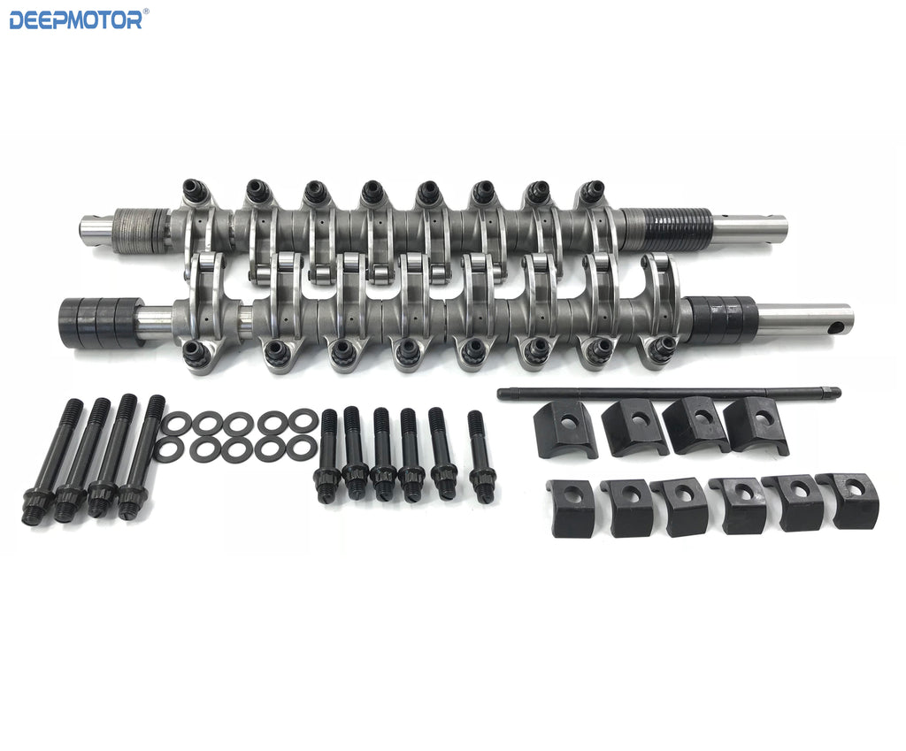 Mopar Rocker Shaft Risers Stainless Steel Shaft Mount 1.5 Ratio Rocker Arms for BB Mopar Chrysle ...