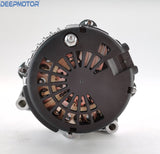 For GM LS Truck AD244 220 AMP CHROME ALTERNATOR SERPENTINE BELT 4 Pin Connector