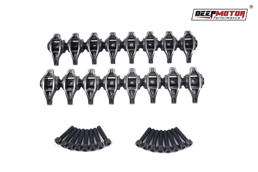 L83 Rocker Arm Deepmotor Rocker Arms with Upgraded Trunion Kit for Gen V LT1 L83 L86