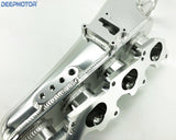 Billet Intake Manifold for S13 SR20 SR20DET Fuel Rail 76mm Throttle Body Set Sil