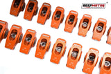 Deepmotor 2024-T6 Aluminum 1.5 Ratio 3/8'' Roller Rocker Arms for Chevy SBC 350