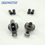 For SBC 350 Self-Aligning Stainless Steel Roller Rocker Arm Set 1.5 Ratio 7/16''