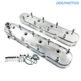 LS Cast Aluminum Tall Valve Covers for LS1 LS2 LS3 LS6 5.3 6.0 Polished
