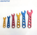 Deepmotor Aluminum AN3 AN4 AN6 AN8 AN10/12 Single Ended Wrench Spanner Hose End