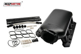 Deepmotor 90mm Big Volume 9.6L Intake Manifold +Fuel Rail for Hemi Gen III Black