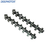 Stainless Steel Shaft Mount 1.7 Ratio Roller Rocker Arms for Chevy GM LS3