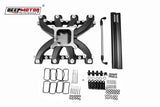 Deepmotor Aluminum Single Plane EFI Intake Manifold for LS3 L92 w/ Fuel Rail Kit