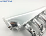 Intake Manifold for VW 1.8T, Fuel Rail Kit Right Facing Silver