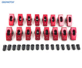 Deepmotor 1.6 Ratio 3/8’’ Aluminum Rocker Arm Set for SBC 350 Small Block Chevy