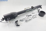 Deepmotor 32" Auto Column Shift Tilt Steering Column with Key & Wheel Adapter