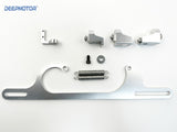 Aluminum Throttle Cable Carb Bracket for 4160 4150 Series Carburetor Silver