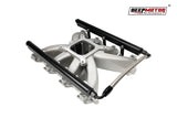 Deepmotor Aluminum Single Plane EFI Intake Manifold for LS3 L92 with Fuel Rails