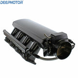 Low LS3 L92 Intake Manifold MAP Sensor Port +Fuel Rail 102 Throttle Body Bracket