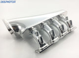 Intake Manifold for VW 1.8T, Fuel Rail Kit Right Facing Silver