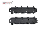 Cast Aluminum Valve Covers w/ Coil Mounts for GM LT GEN V 5.3 6.2 LT1 LT4 Black