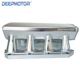 Deepmotor Intake Manifold Fuel Rail Kit for Nissan 5.6 V8 VK56DE Silver