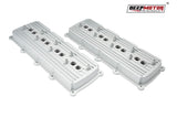 Deepmotor Aluminum Cast Valve Covers for Gen 3 III Hemi 5.7L 6.1L 6.4L Silver