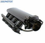 Low LS3 L92 102mm Intake Manifold Fuel Rails W/ Map Sensor Port + Throttle Body