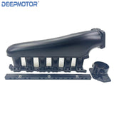 2JZ-GE Intake Manifold with 12 injectors port +90mm Throttle Body +Fuel Rail Set