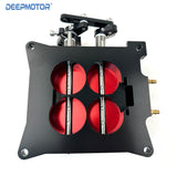 Deepmotor CNC Billet 1000 CFM 1.75" Core 4-Barrel 4150 Throttle Body Black