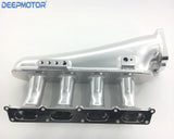 Intake Manifold for VW 1.8T, Fuel Rail Kit Right Facing Silver