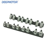 Deepmotor Aluminum 1.5 Ratio Shaft Mount Roller Rocker Arm for Chevy SBC 350 400
