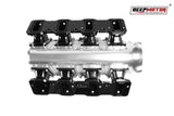 Billet CNC 102mm Rectangle Port Intake Manifold w/Burst Panel Flange for LS3 L92
