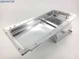 Deepmotor Fabricated Aluminum 6.0lb 7-Quart Front Sump Oil Pan LS1 LS2 LS3 LS6