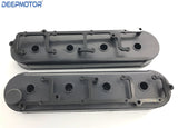 Deepmotor LS1 LS6 Fabricated Aluminum Valve Covers + Coil Brackets Black