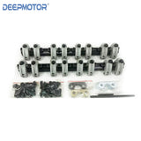 Deepmotor Aluminum 1.5 Ratio Shaft Mount Roller Rocker Arm for Chevy SBC 350 400