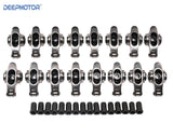Stainless Steel Roller Rocker Arm Set for Chevy BBC 454 396 427 1.72 Ratio 7/16'