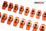 Deepmotor 2024-T6 Aluminum 1.6 Ratio 3/8'' Roller Rocker Arms for Chevy SBC 350