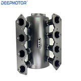 Deepmotor Intake Manifold Fuel Rail Kit for Nissan 5.6 V8 VK56DE Black