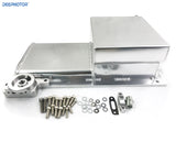 Deepmotor Aluminum Front Sump LS1 LS2 LS6 Oil Pan w/billet Oil Filter Adapter