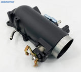 Aluminum Throttle Body Intake 75mm for 1996-2004 Ford Mustang GT 4.6L 96-04 BLK